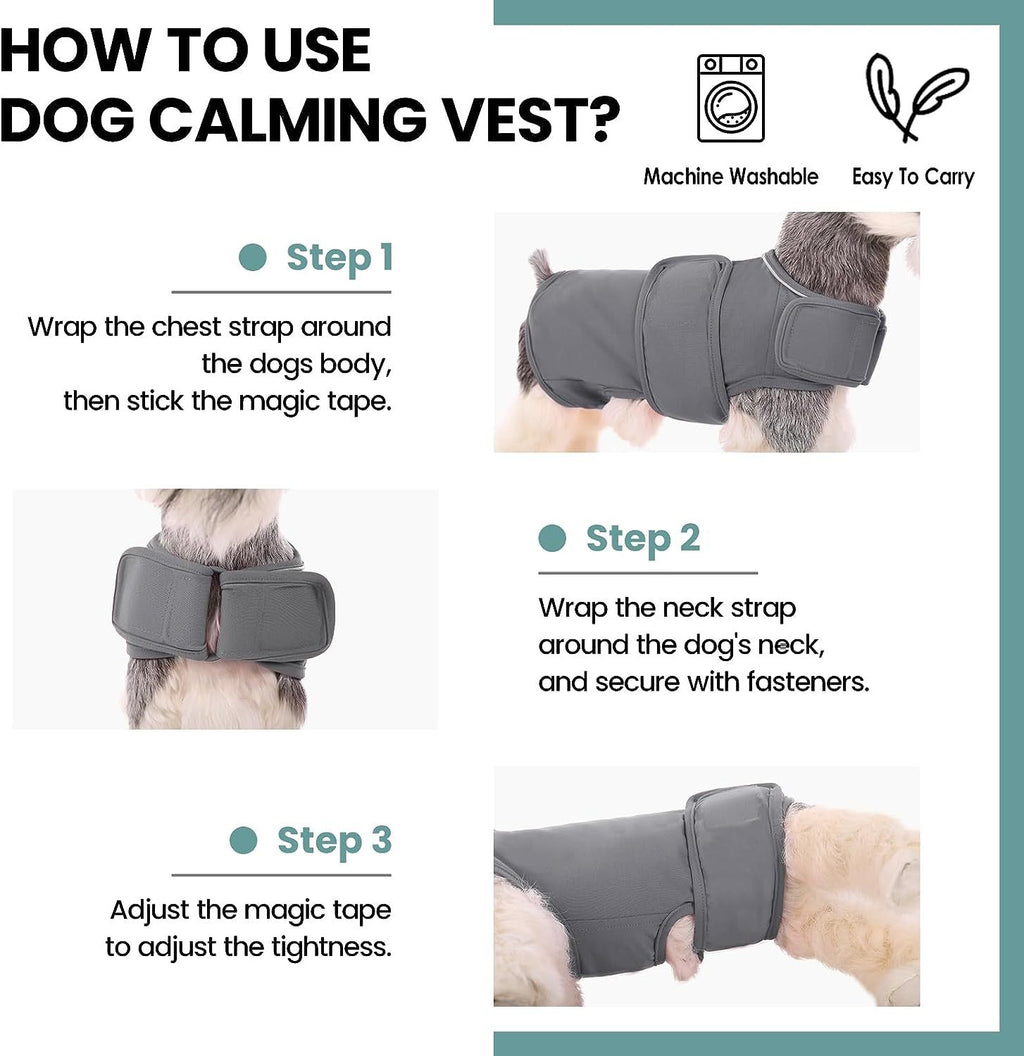 Calming Dog Vest – Comfort & Anxiety Relief for Pets