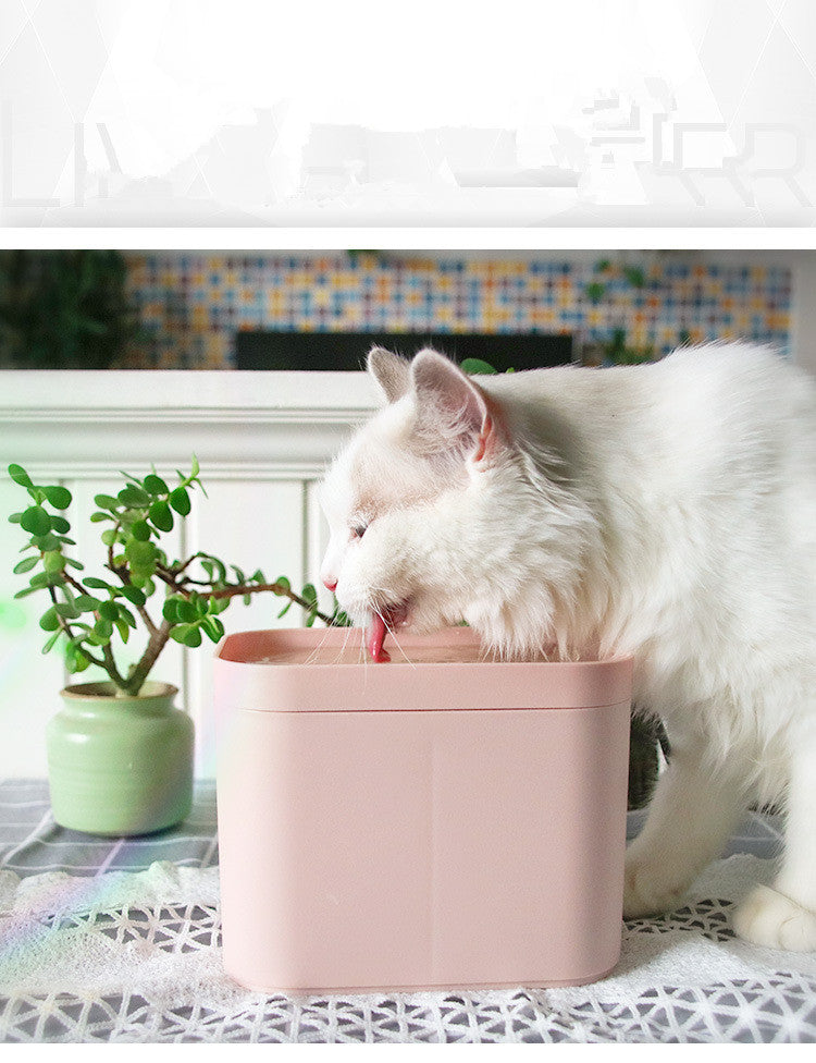 Smart Pet water fountain-clean,fresh water for cats anytime