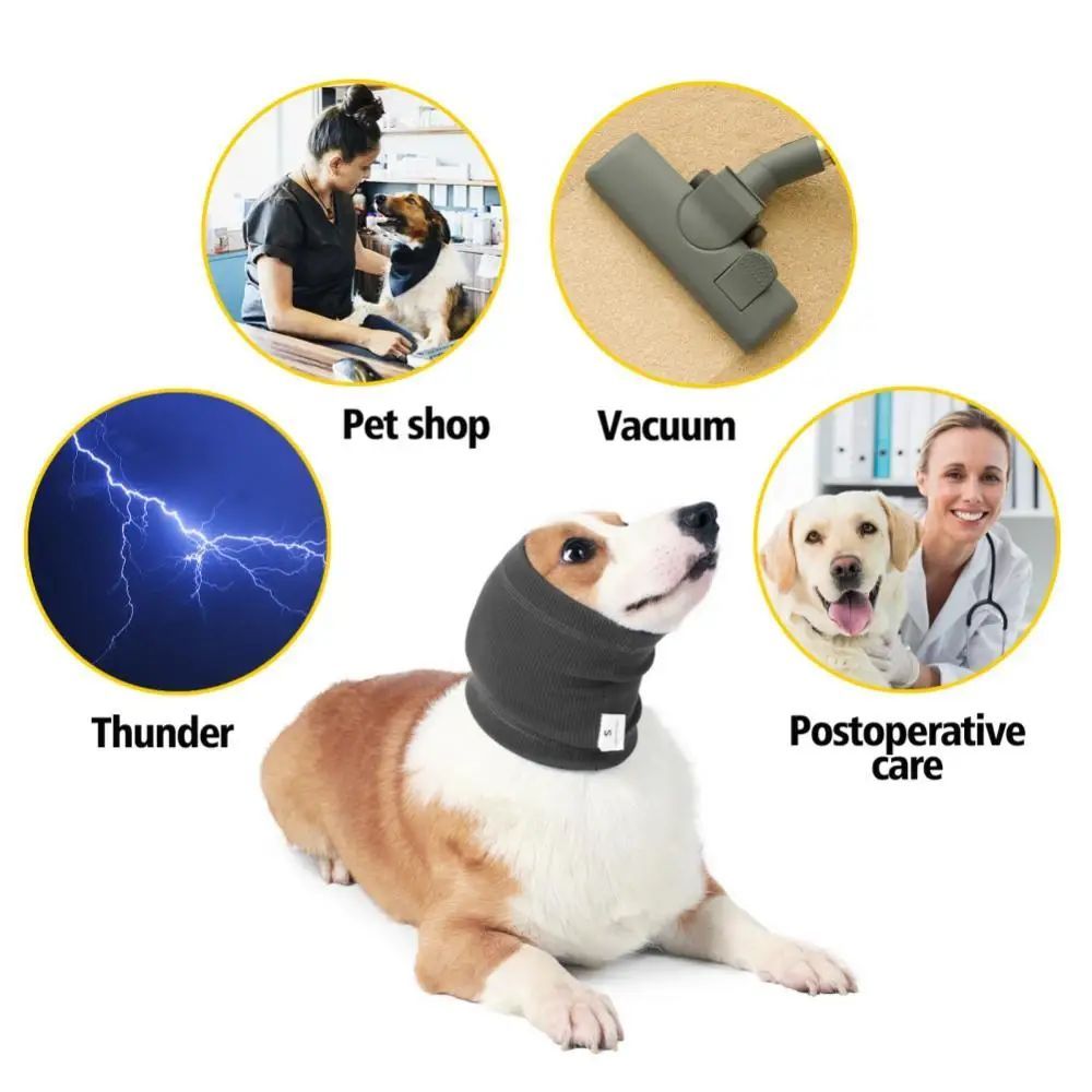Comfortable Dog Earmuffs – Quiet Baths, Happy and Calm Pets