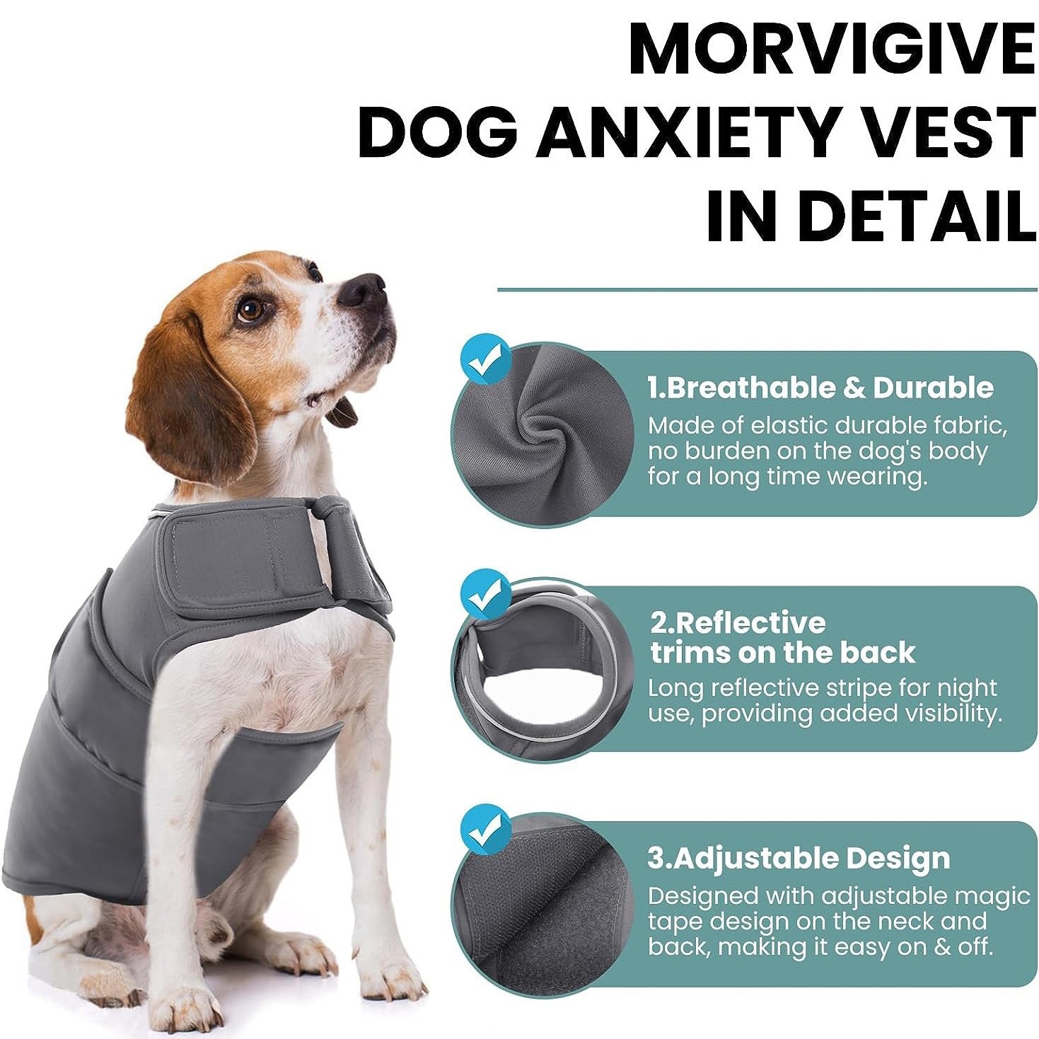 Calming Dog Vest – Comfort & Anxiety Relief for Pets